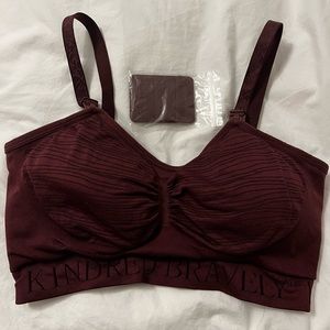 Kindred Bravely Nursing Bra burgundy medium